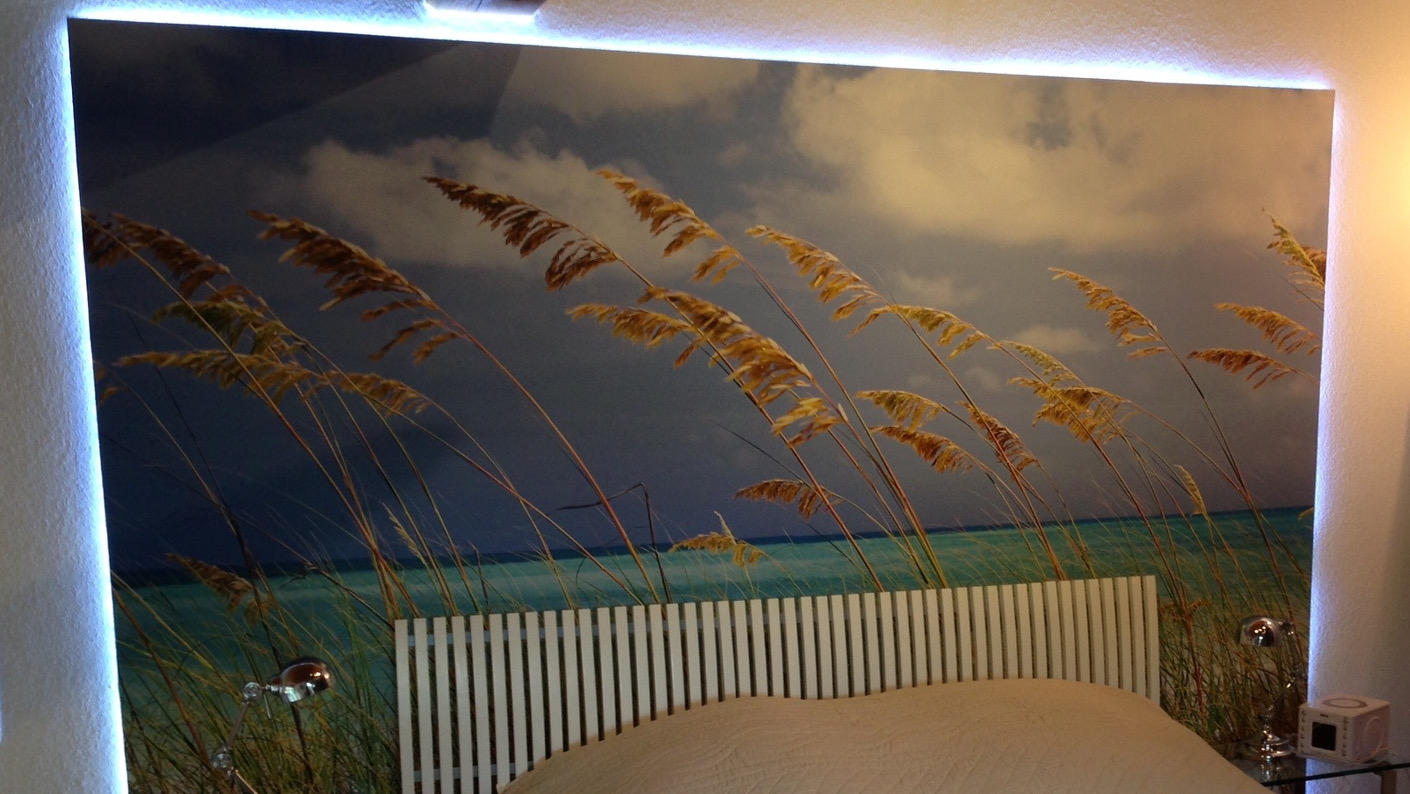 Ferienwohnung Dangast Backbordkajuete Haus Deichblick - Schlafzimmer